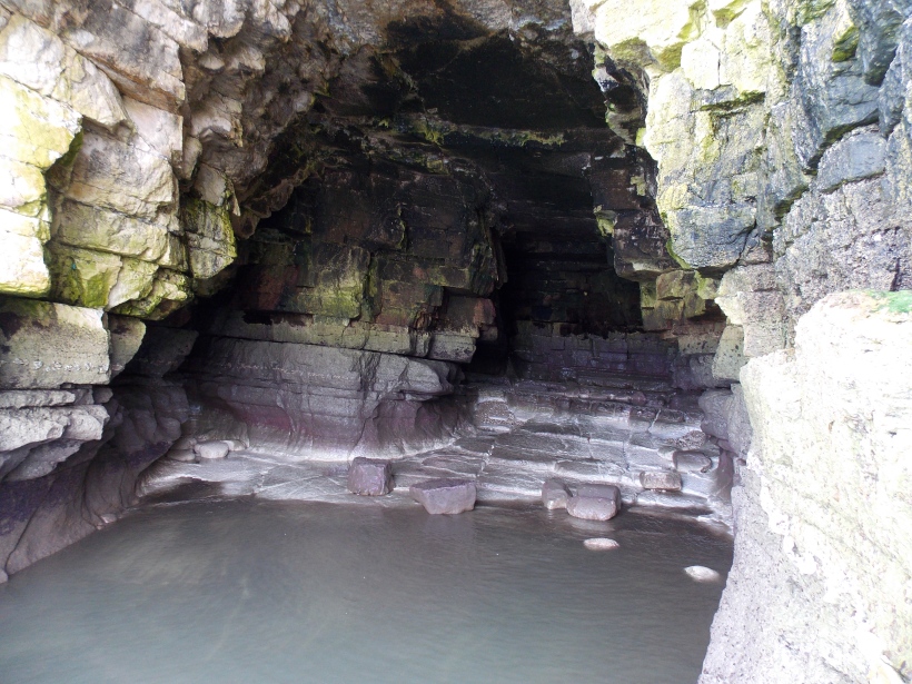 inside the large cave